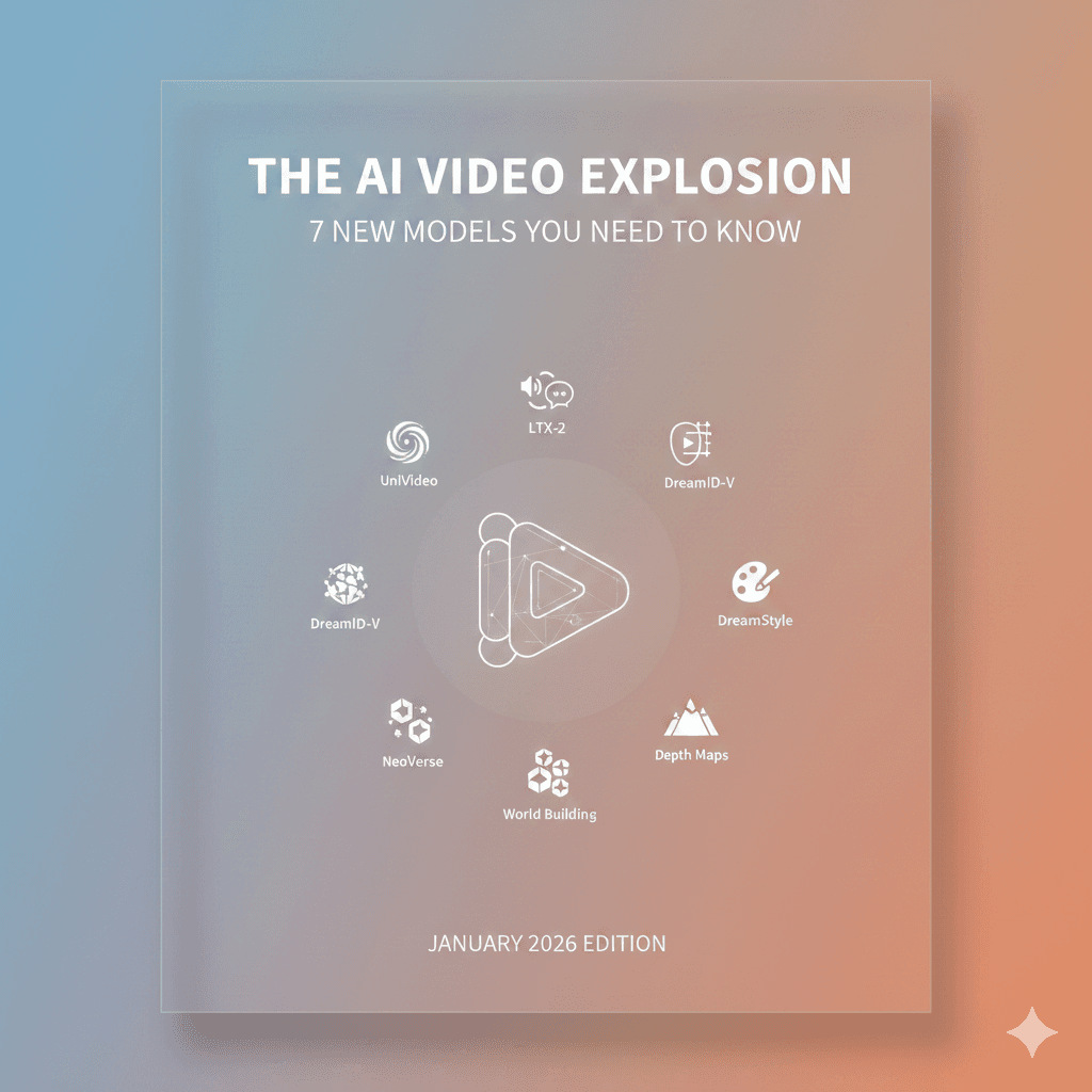 The AI Video Explosion: 7 New Models You Need to Know (January 2026 Edition)